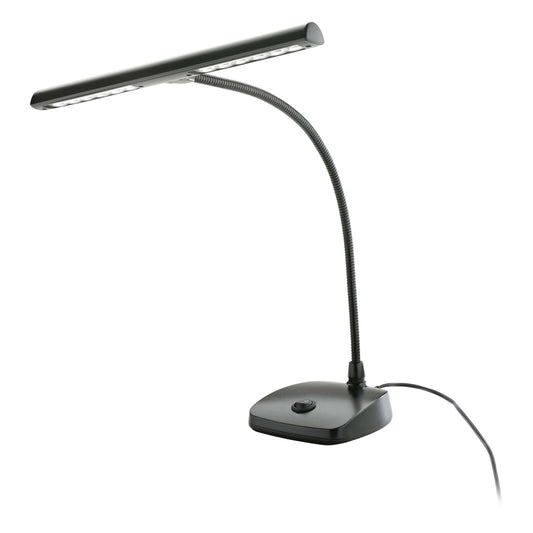 K&M 12297 LED Piano Lamp in Black