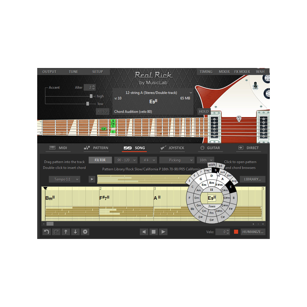 Musiclab RealRick Virtual Instrument Plug-in