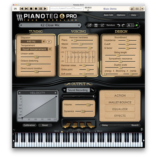 Pianoteq K2 Grand Piano Virtual Instrument