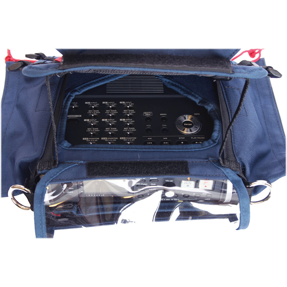 PortaBrace AR-DR680 Case for Tascam DR680 Field Recorder - Signature Blue