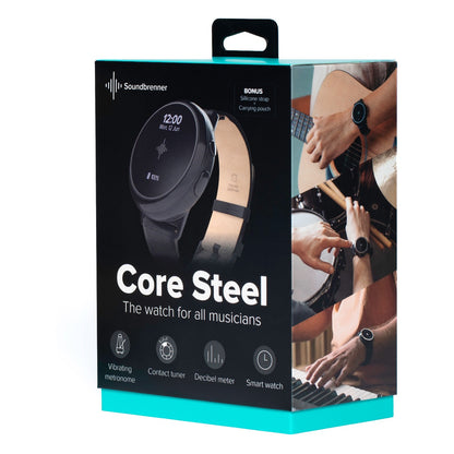 Soundbrenner Core Steel Musicians Smartwatch