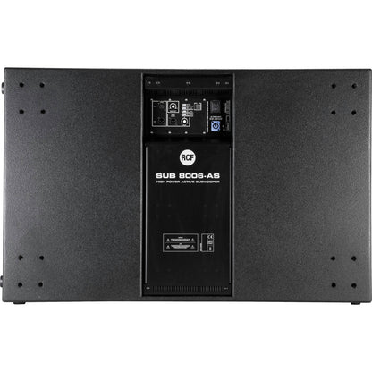 RCF SUB 8006-AS 5000W Active Dual 18" Subwoofer - Black