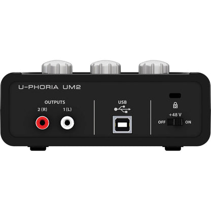 Behringer U-PHORIA UM2 2x2 USB Audio Interface