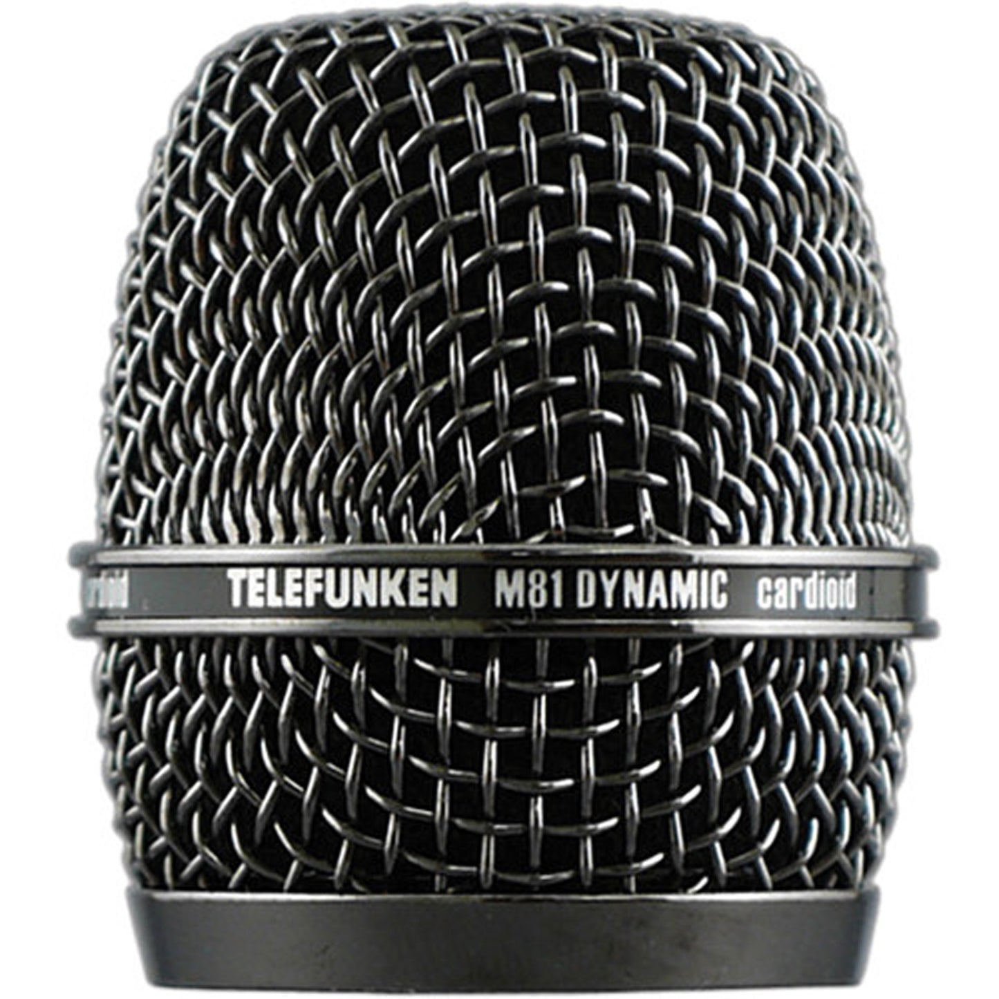 Telefunken HD03 Replacement Head Grille for M80 and M81 Microphone Black Nickel