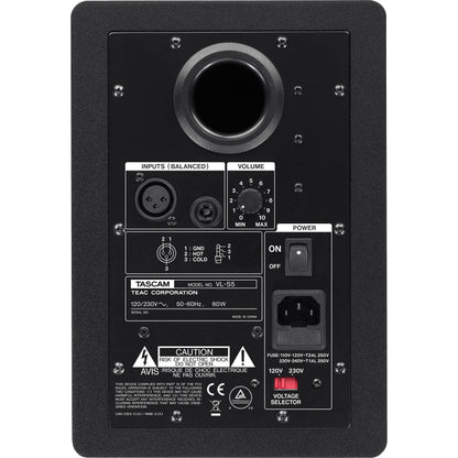 Tascam VL-S5 Powered Studio Monitor with 5.25" Kevlar Woofer