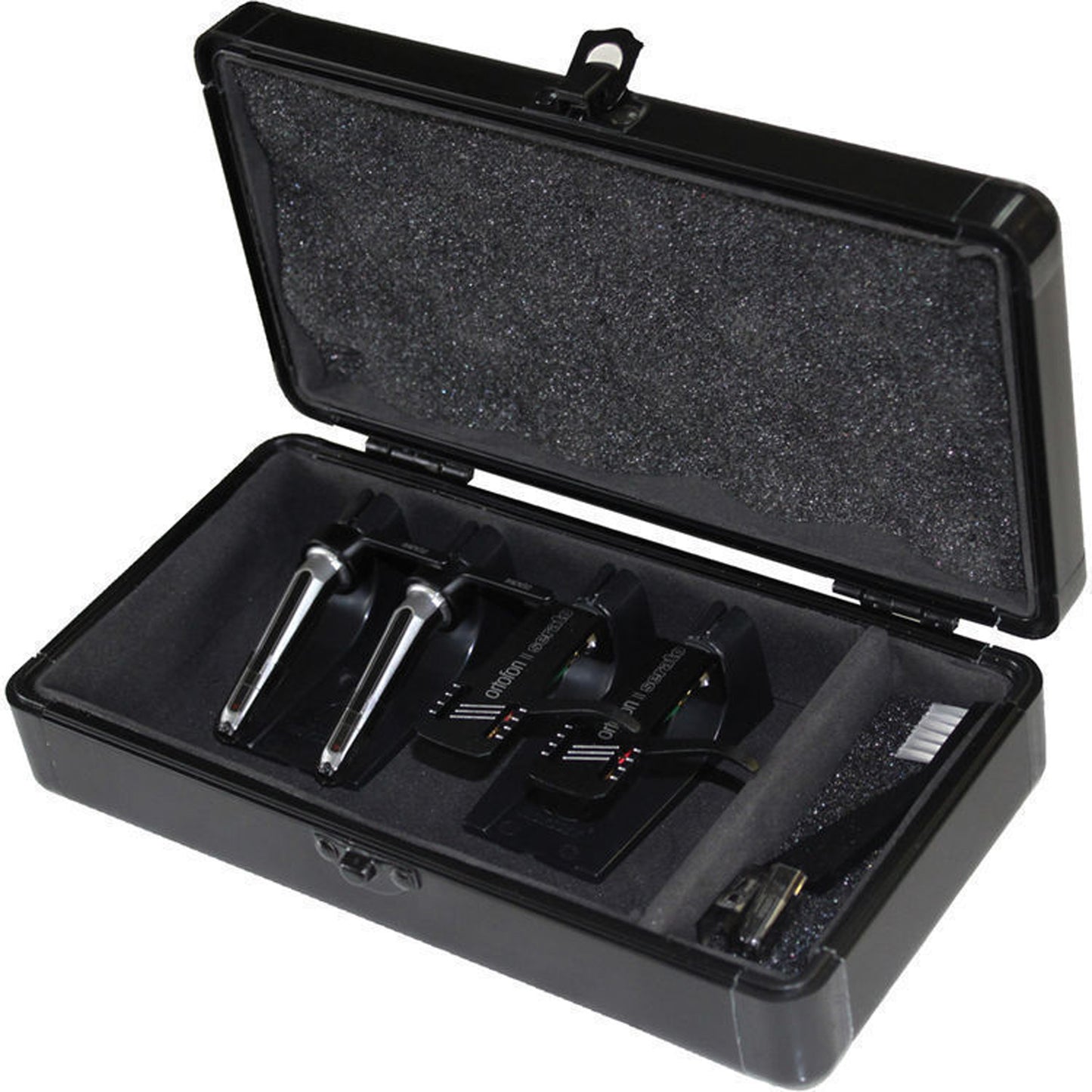 Odyssey Krom Pro2 Cartridge Case - For Four Turntable Cartridges (Black)