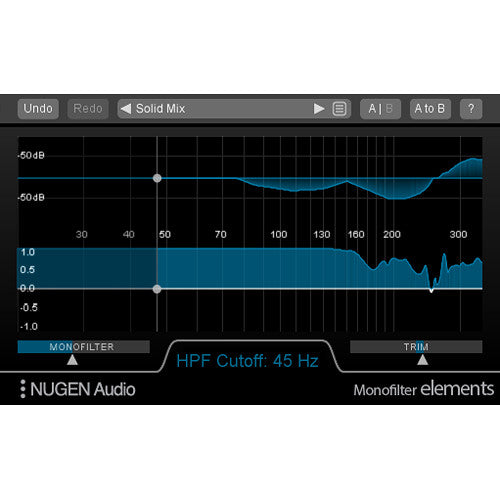 NUGEN Audio Monofilter Elements