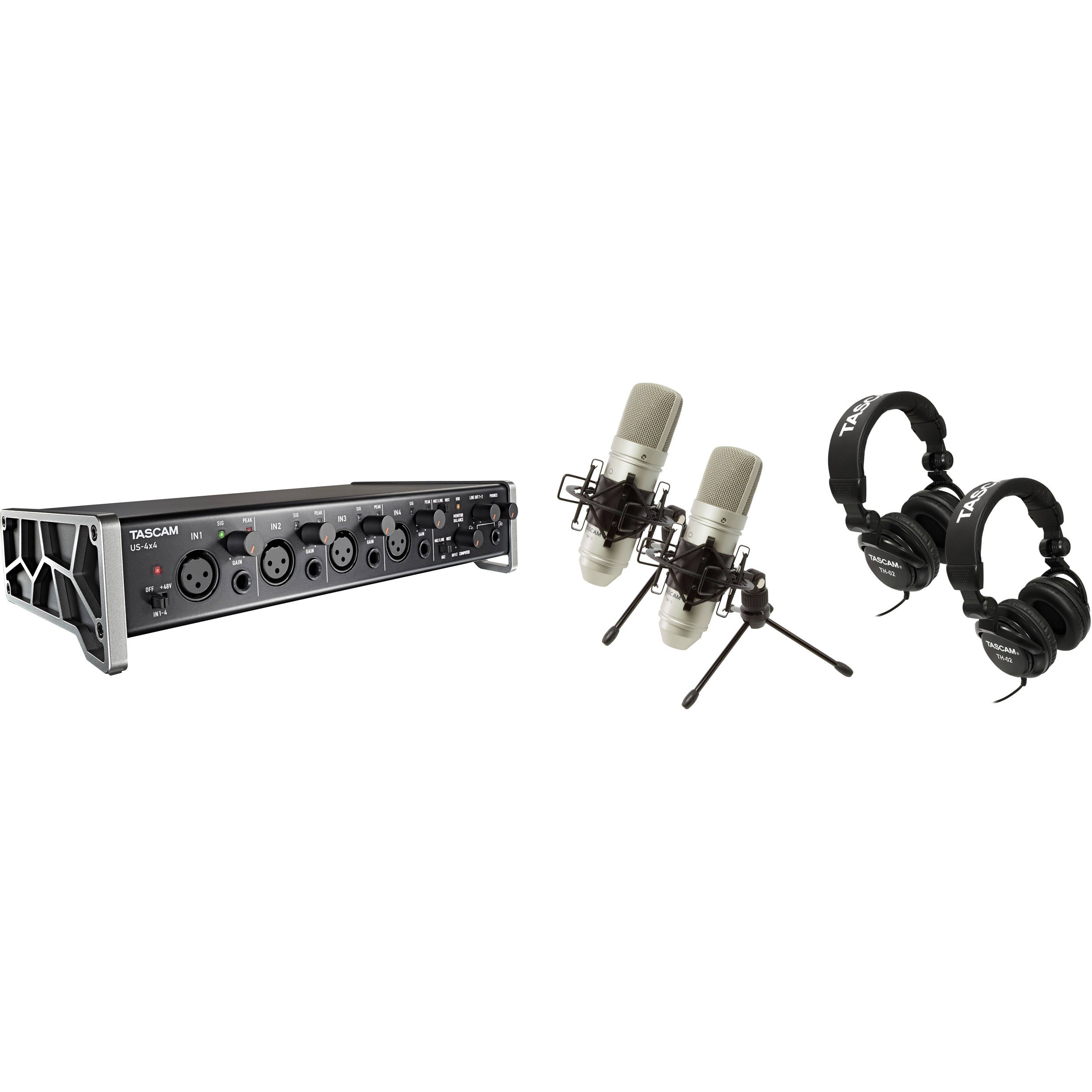 Tascam TRACKPACK 4x4 - Complete Recording Studio for Acoustic Instrume ...