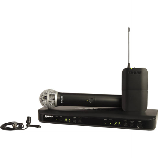 Shure BLX1288/CVL Dual Channel Combo Wireless System - H9 Frequency