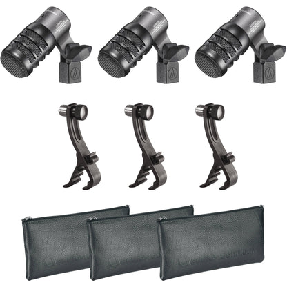 Audio-Technica ATM230PK Dynamic Instrument Microphone - 3-Pack