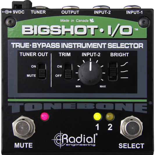 Radial Bigshot I/o Selector Switch