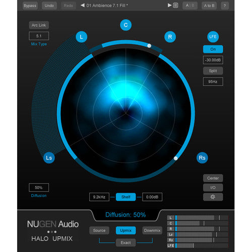NUGEN Audio Halo Upmix w 3D Immersive Extension