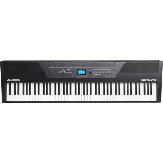 Alesis Recital Pro - 88 Key Digital Piano with Hammer Action