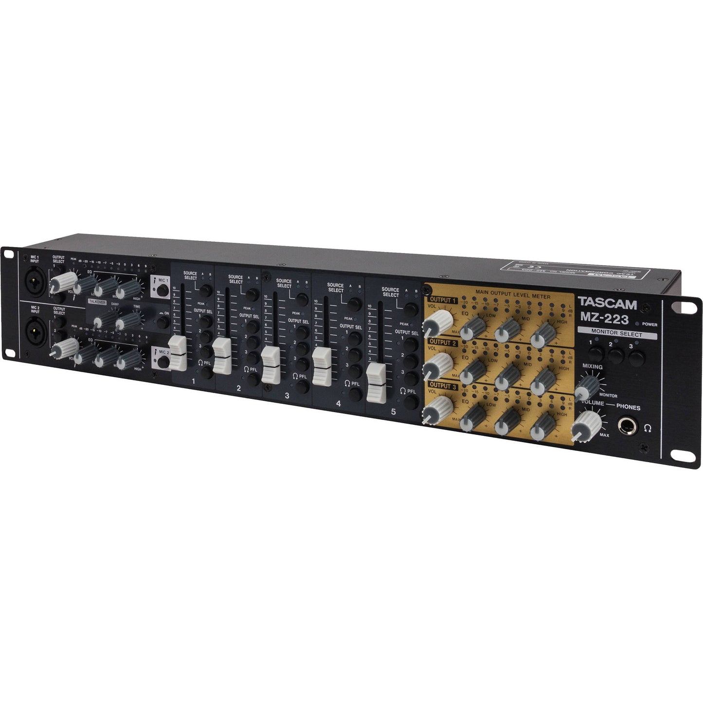 Tascam MZ-223 - Industrial-Grade Zone Mixer