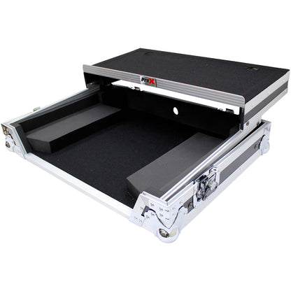 ProX ATA Flight Case For Pioneer DDJ-SR2 DJ Controller with Laptop Shelf and LED