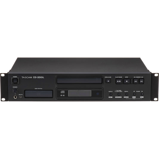 Tascam CD-200iL Professional CD Player with 30-Pin and Lightning iPod Dock (CD-200IL)