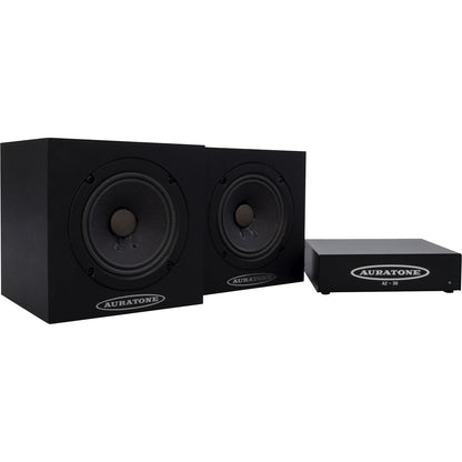 Auratone 5C Super Sound Cubes with A2-30 Amp Bundle - Black