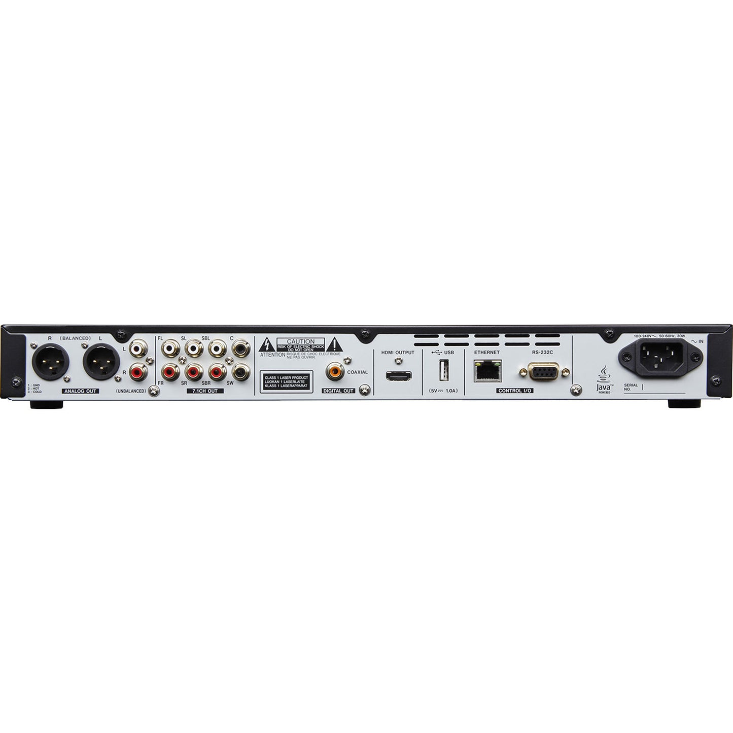 TASCAM BD-MP1 Rackmount Blu-ray and USB Media Player
