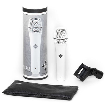 Telefunken M80 Handheld Dynamic Vocal Microphone - White