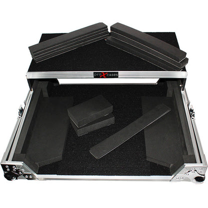 ProX XS-UXLT MK2 Universal Flight Case for DJ Controllers w/Sliding Laptop Shelf