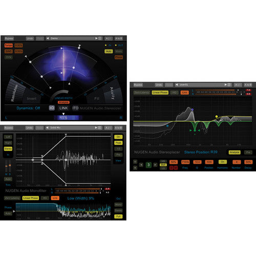 NuGen Audio Focus Bundle: Stereoizer, Monofilter & Stereoplacer