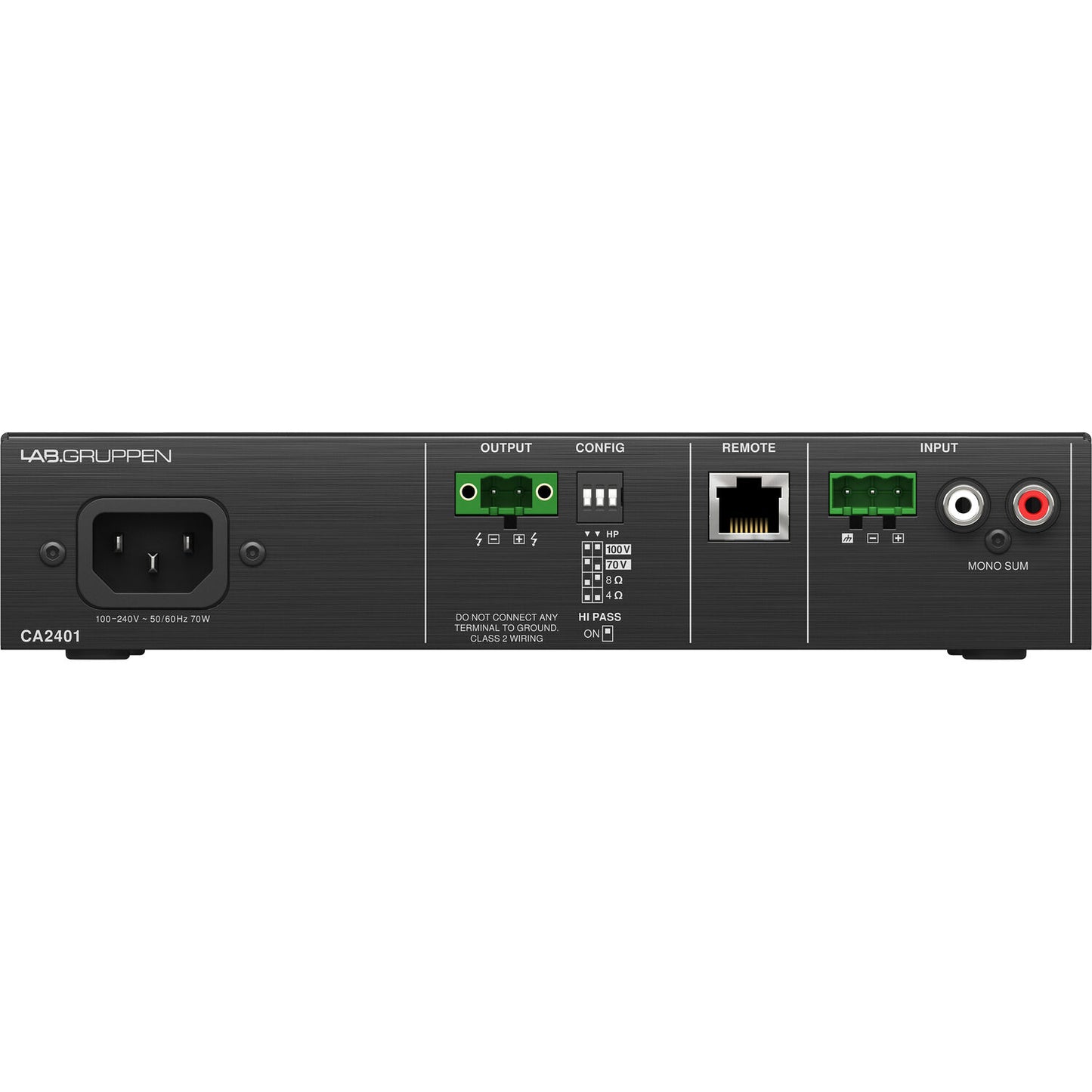 Lab Gruppen CA2401 240W Commercial Amplifier