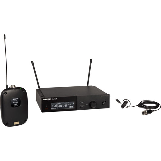 Shure Wireless System with SLXD1 Bodypack Transmitter and DL4 Lav Mic - G58 Band