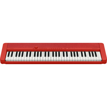 Casio CT-S1 Portable 61-Key Keyboard Red