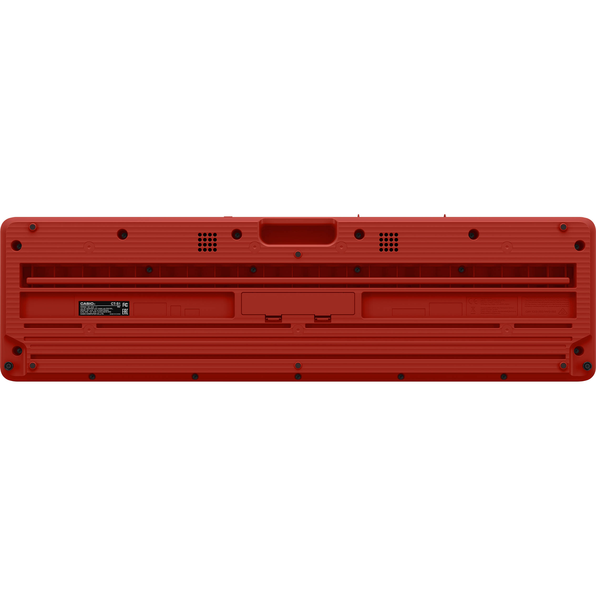 Casio CT-S1 Portable 61-Key Keyboard Red – Alto Music