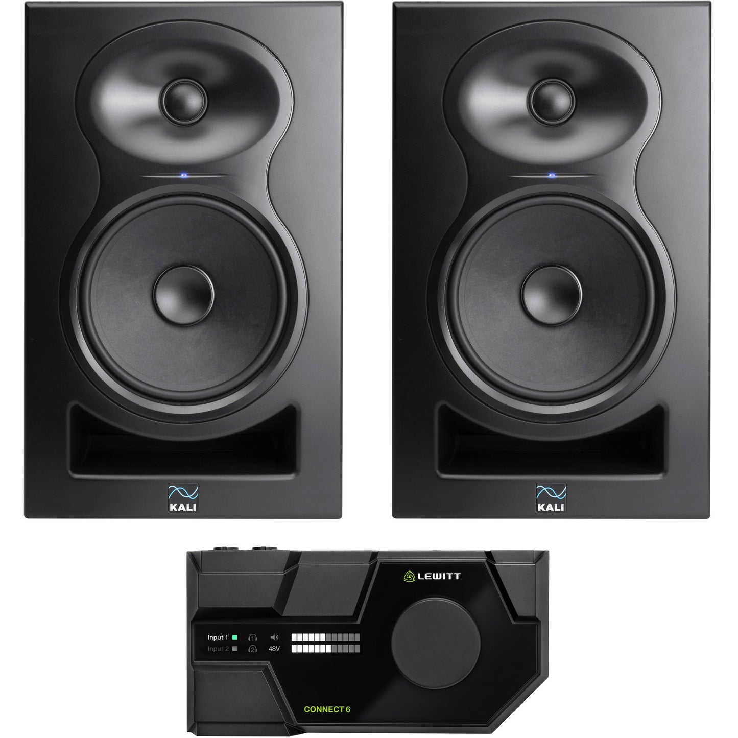 Kali Audio LP-6 V2 6.5" Project Lone Pine Powered Studio Monitor - Black