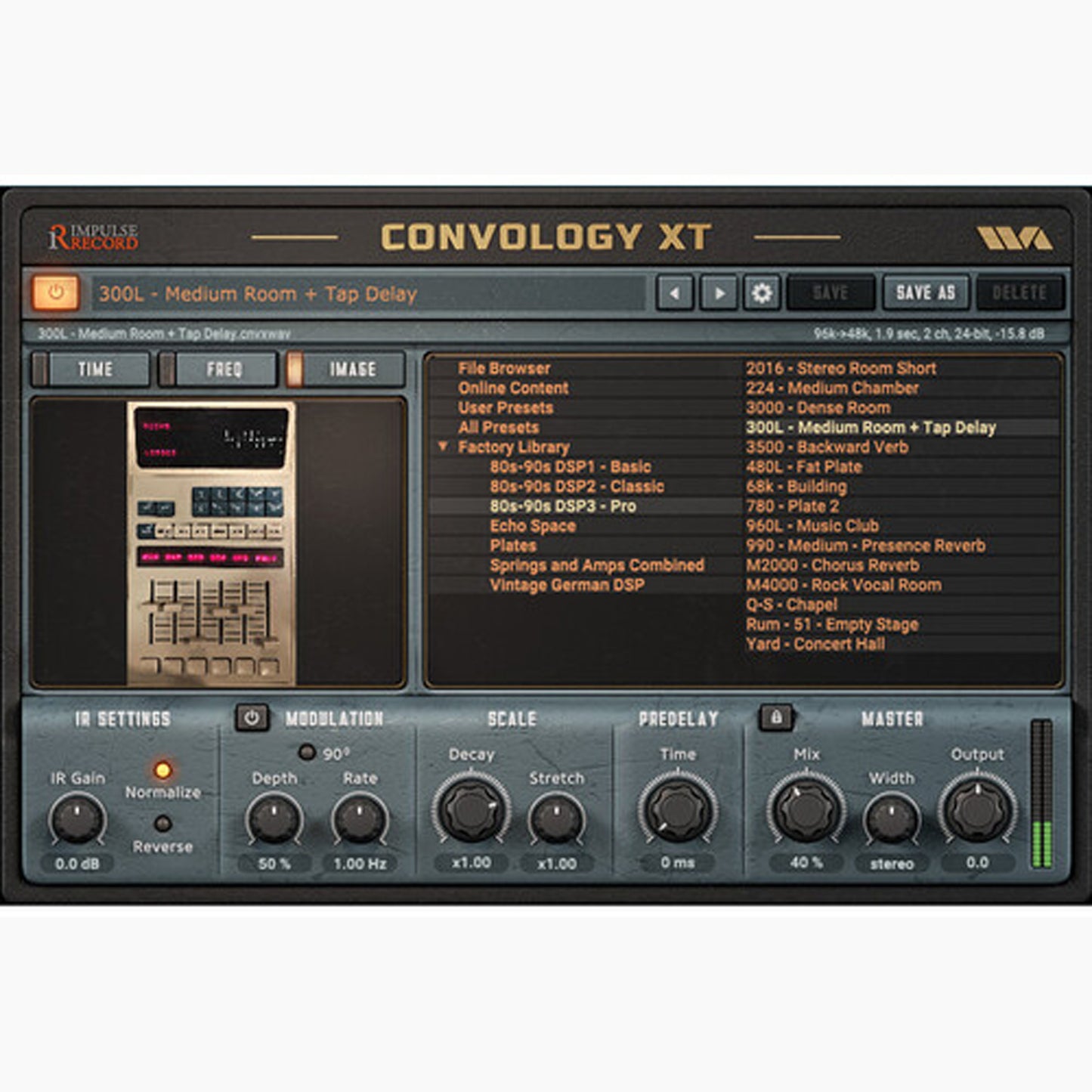 Wave Arts Convology XT Complete Library Reverb Effects