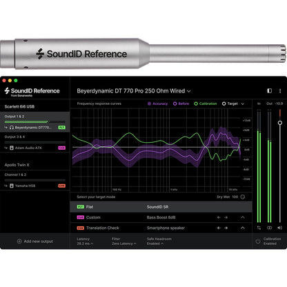 Sonarworks SoundID Reference Plug-in for Speakers & Headphones w/ Measurement Mic
