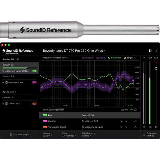 Sonarworks SoundID Reference Plug-in for Speakers & Headphones w/Measurement Mic