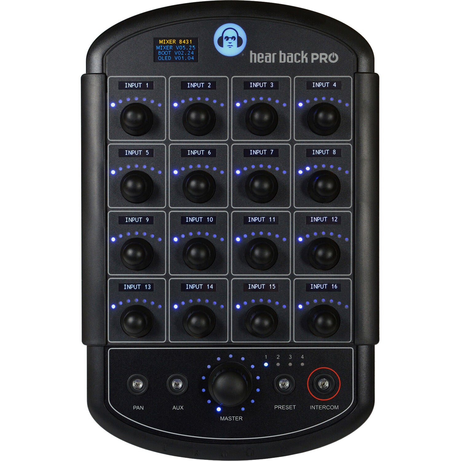 Hear Technologies Hear Back PRO Personal Monitor Mixer with PRO Digita ...