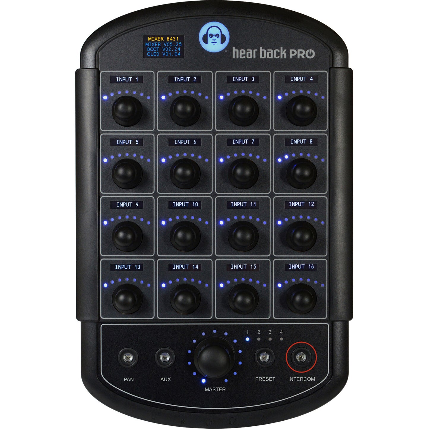 Hear Technologies Hear Back PRO Personal Monitor Mixer with PRO Digital Overlay
