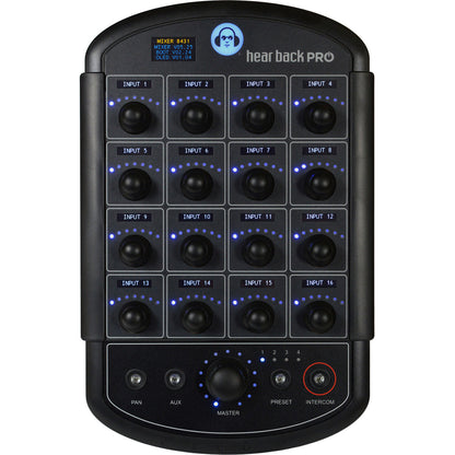 Hear Technologies Hear Back PRO Personal Monitor Mixer with PRO Digital Overlay