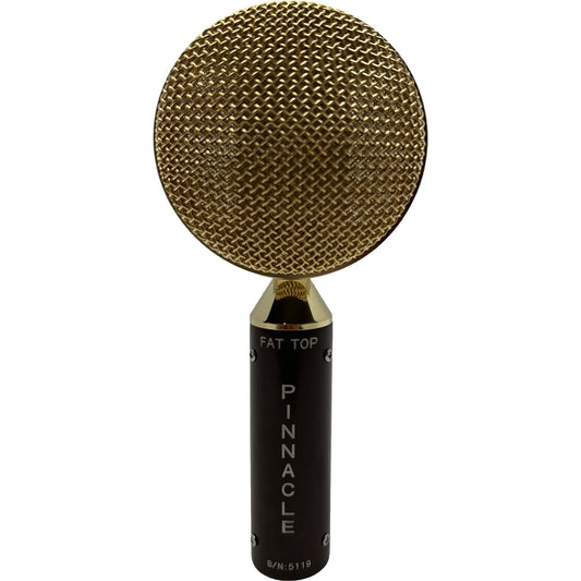 Pinnacle Microphones D-FT-G Fat Top Ribbon Microphone - Brown