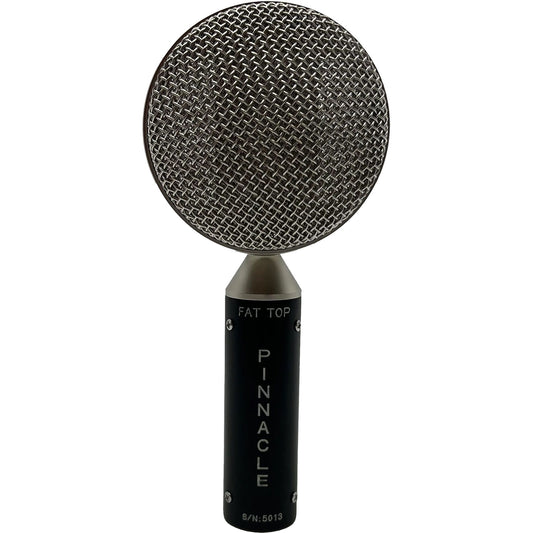 Pinnacle Microphones D-FT-S Fat Top Ribbon Microphone - Black