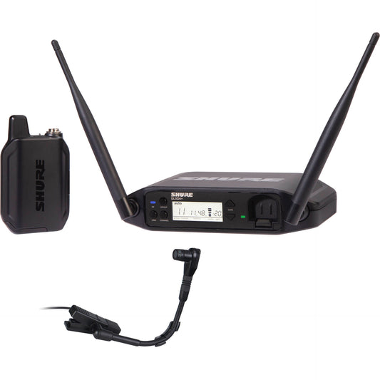 Shure GLXD14+ Dual-Band Wireless Instrument System - Z3: 2.4, 5.8 GHz