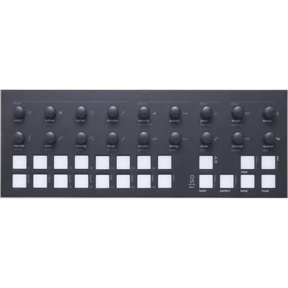 Torso Electronics T-1 16-Track Algorithmic Desktop Sequencer - Black
