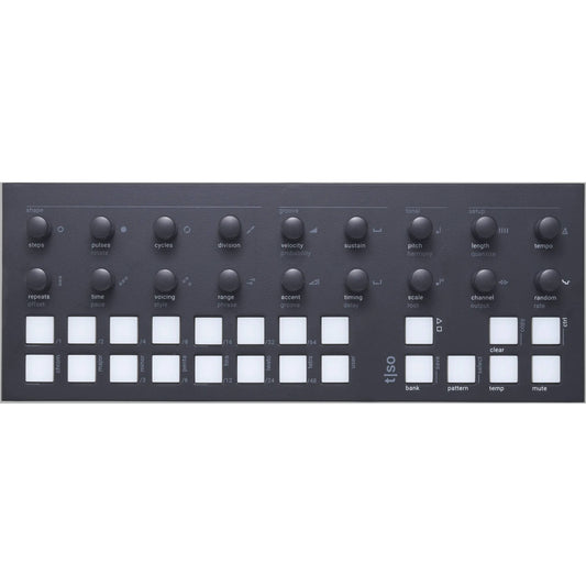 Torso Electronics T-1 16-Track Algorithmic Desktop Sequencer - Black