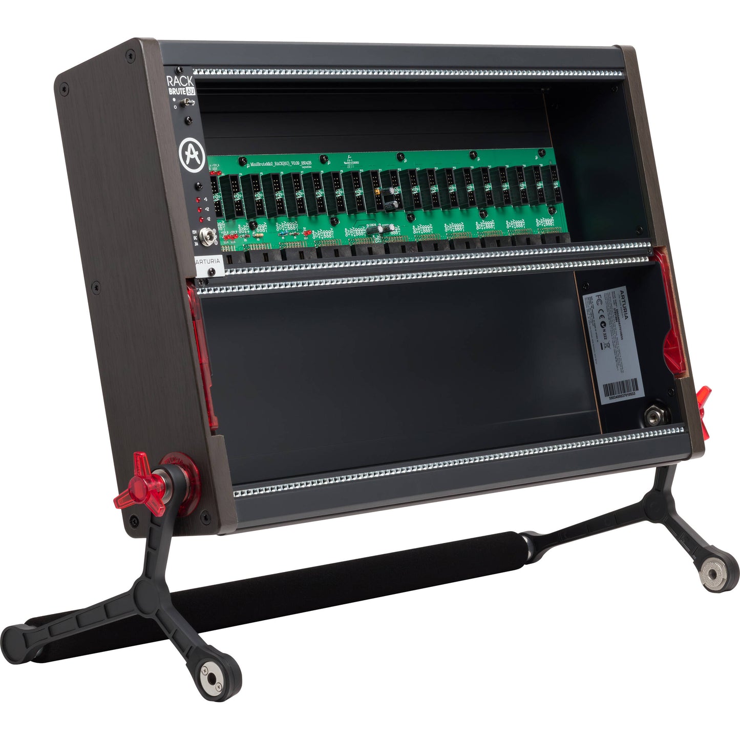 Arturia RackBrute 6U Eurorack Case with Integrated Link System - Noir