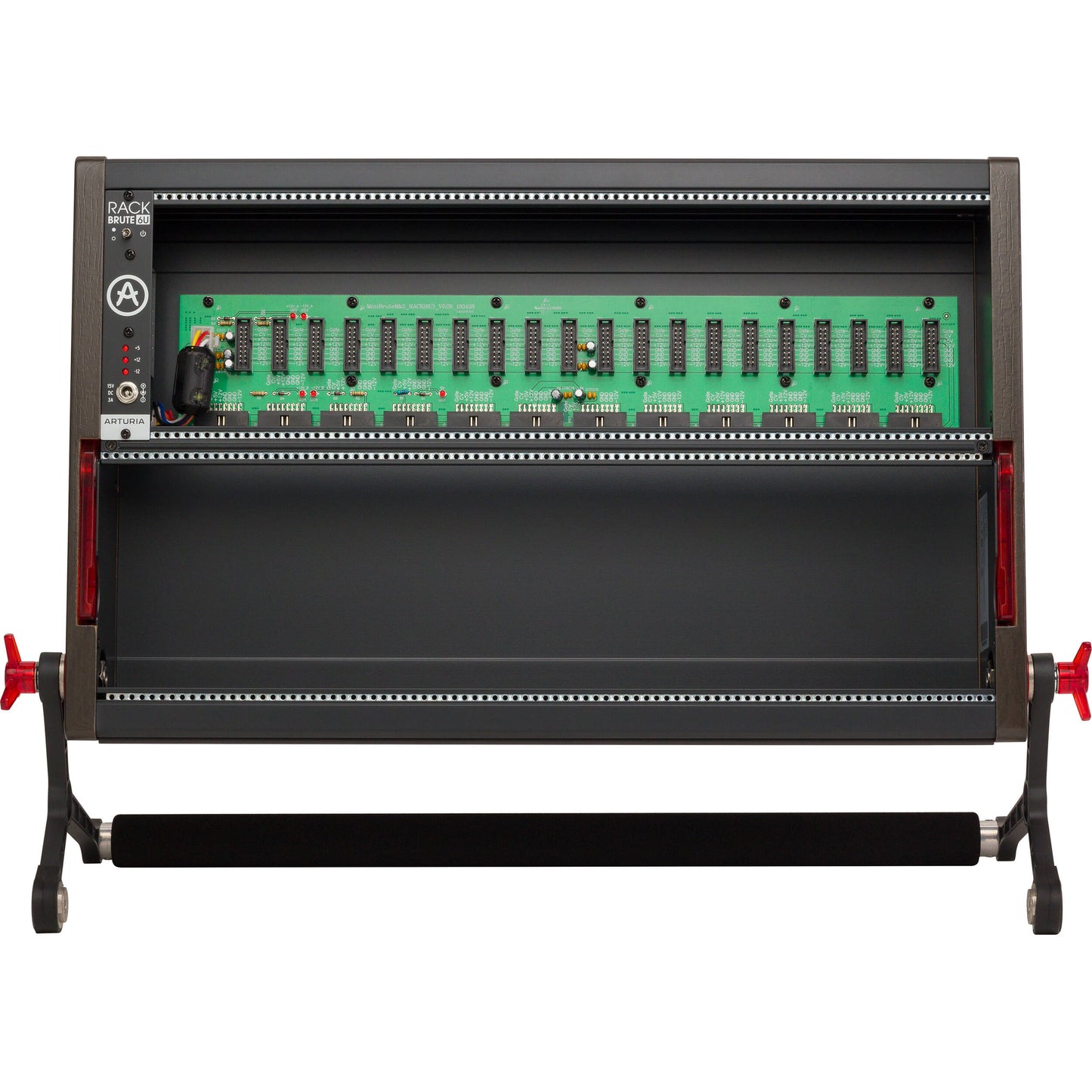 Arturia RackBrute 6U Eurorack Case with Integrated Link System - Noir