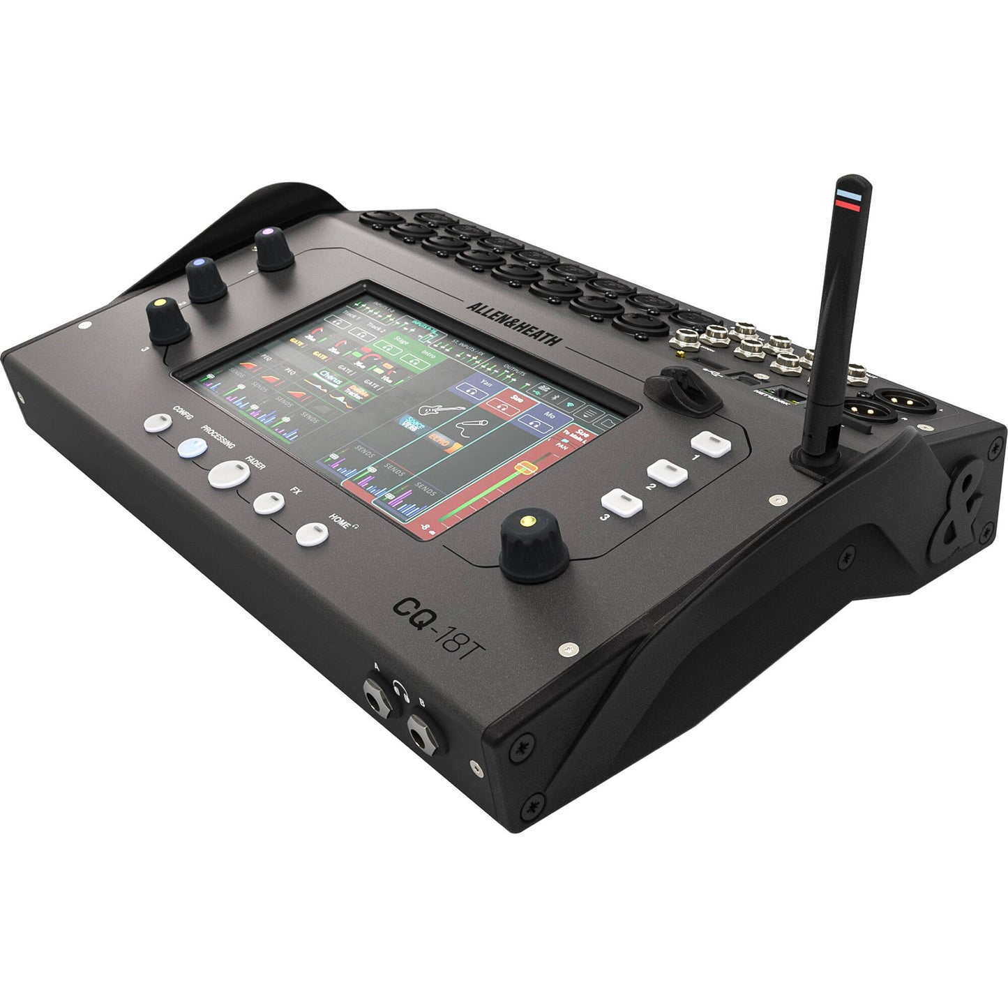 Allen & Heath CQ-18T - Ultra-Compact 18in / 8out Digital Mixer with Wi-Fi