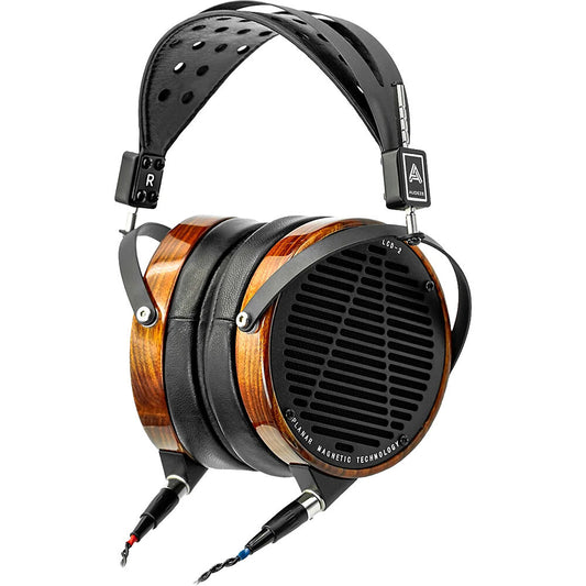 Audeze LCD-2 Over-Ear Open-Back Headphones - Caribbean Rosewood, Leather Earcups