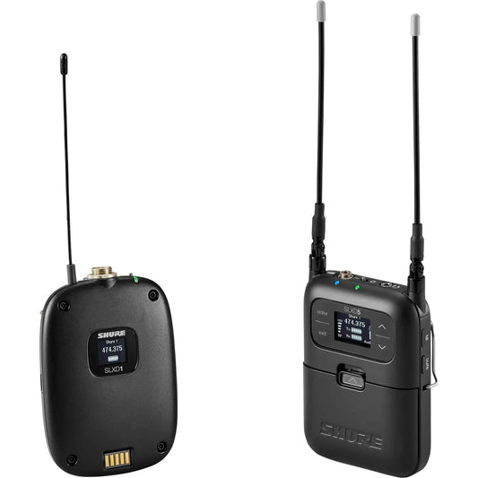 Shure SLXD15 Digital Camera-Mount Wireless System with Bodypack- G58 Frequency