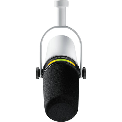 Shure MV7+ Podcast XLR/USB Microphone - White
