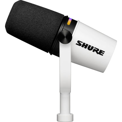 Shure MV7+ Podcast XLR/USB Microphone - White