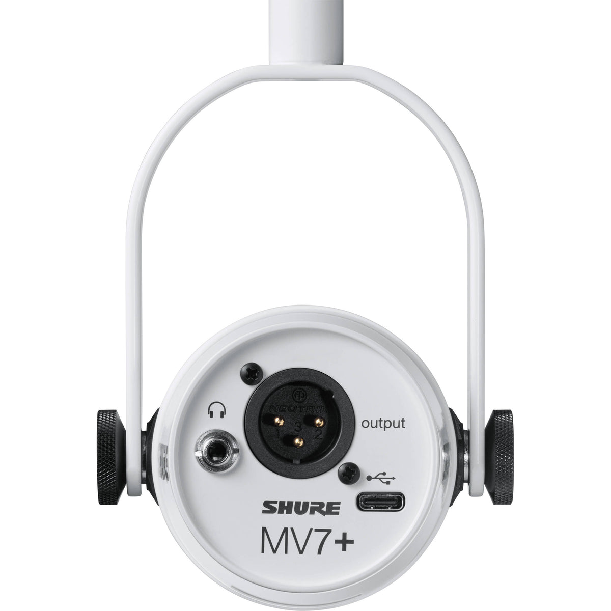 Shure MV7+ Podcast XLR/USB Microphone - White