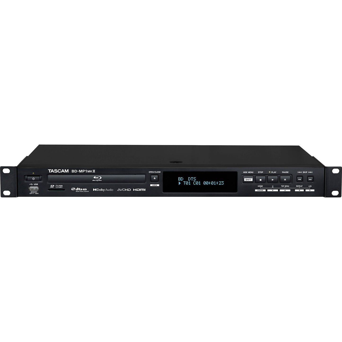 Tascam BD-MP1MKII Blu-Ray Player with SD and USB Playback